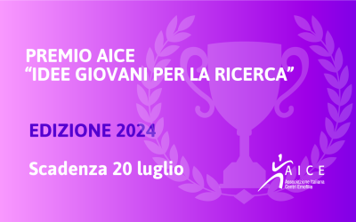 Premio AICE “IDEE GIOVANI PER LA RICERCA” – Edizione 2024