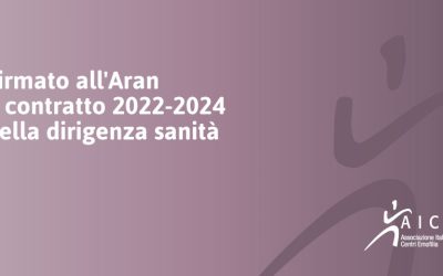 Firmato all’Aran il contratto 2022-2024 della dirigenza sanità