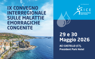IX CONVEGNO INTERREGIONALE SULLE MALATTIE EMORRAGICHE CONGENITE