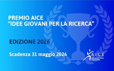 PREMIO AICE “IDEE GIOVANI PER LA RICERCA” – EDIZIONE 2026